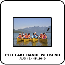 Pitt Canoe Trip